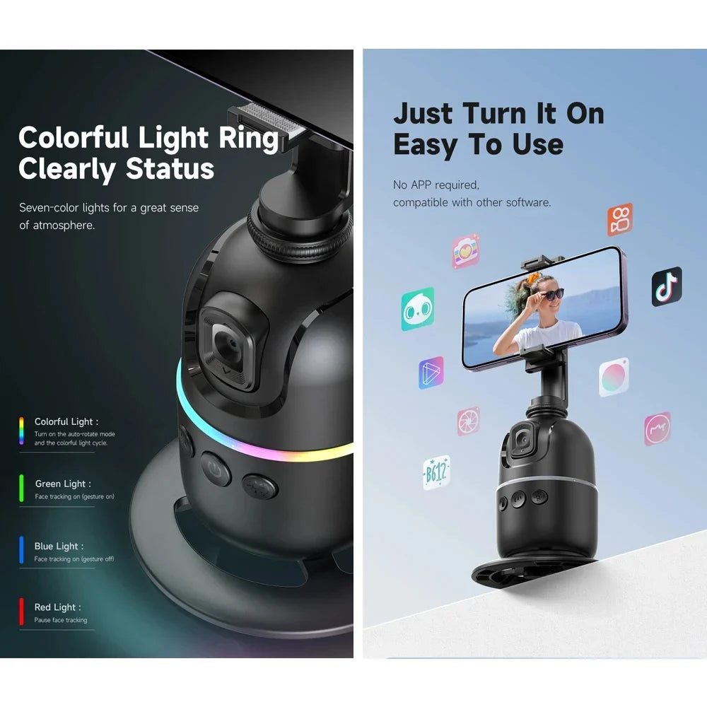 Smart Gimbal 360° Video Stabilizer